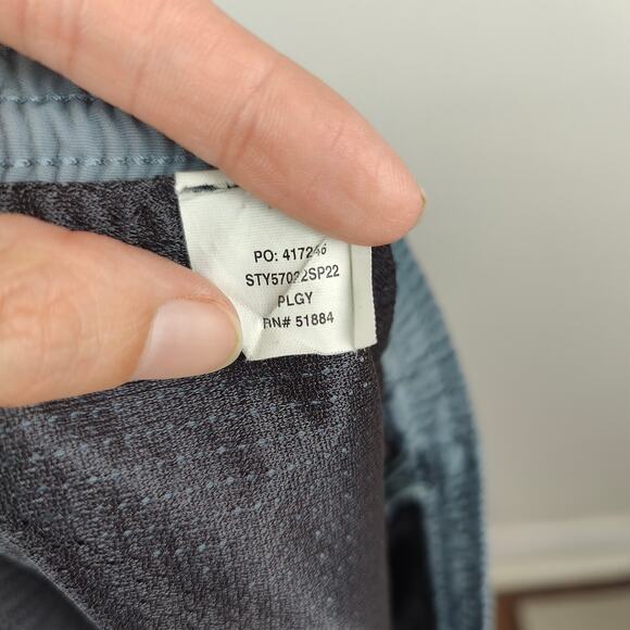 Patagonia Baggies Lined‎ Shorts Mens XXL Slate Blue Surf Board Trunks Summer - Picture 6 of 7